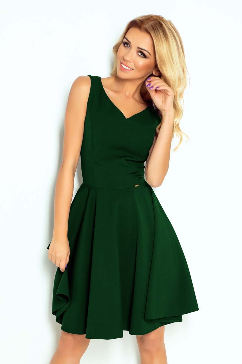 zielona mini sukienka wieczorowa