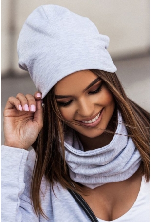 Klasyczna Czapka Typu Beanie - Szara