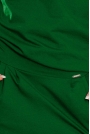 Zielona Codzienna Zbluzowana Sukienka z Dekoltem na Plecach