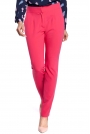 Eleganckie Spodnie Cygaretki - Różowe